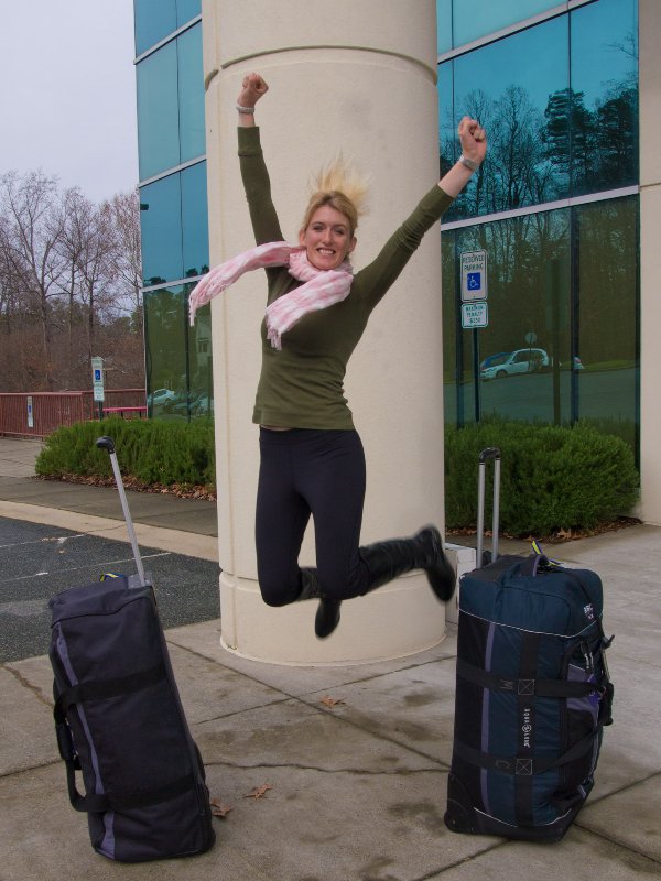 Jump for joy