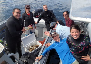 The team! Rocky, Cathy, Max, Julie, Karl, Courtney, Michele (missing Ralph!)