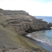 Green sand beach