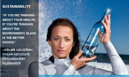 Celine Cousteau for GlassIsLife