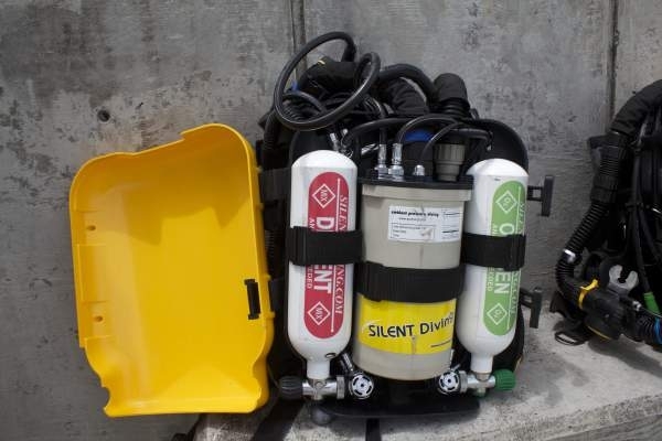 Inside a rebreather
